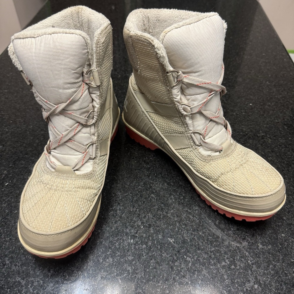 Sorel Tivoli II Womens Size 8 Waterproof Canvas Winter Snow Boots NL2090-920